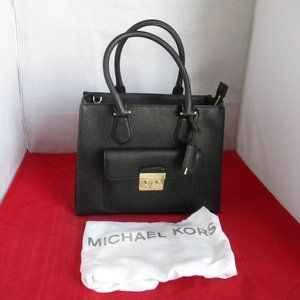 Michael Kors Bridgette MD East West Tote  $358 Black #024